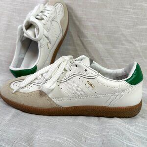ALOHAS White and Green Sneakers